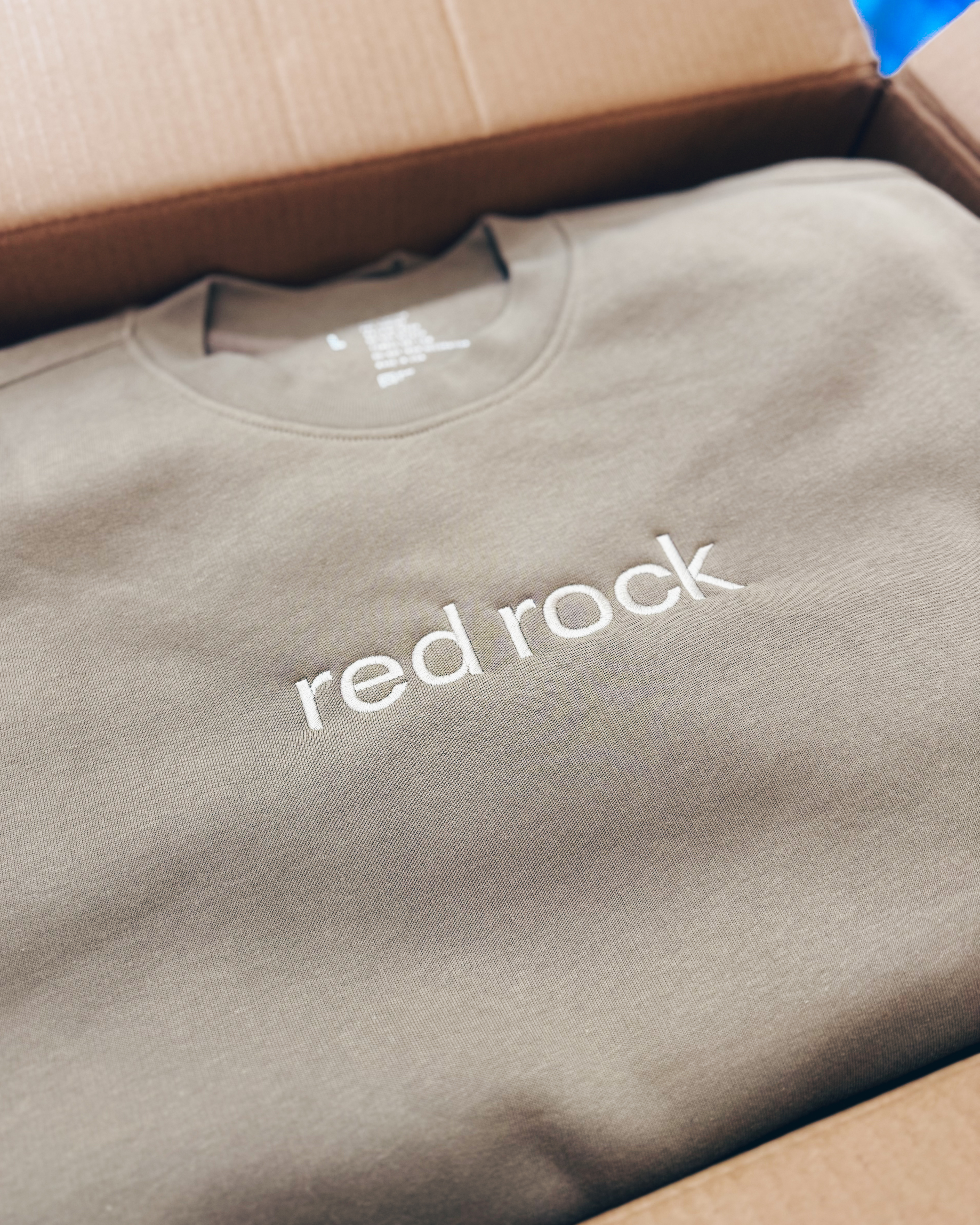 Red Rock embroidered apparel