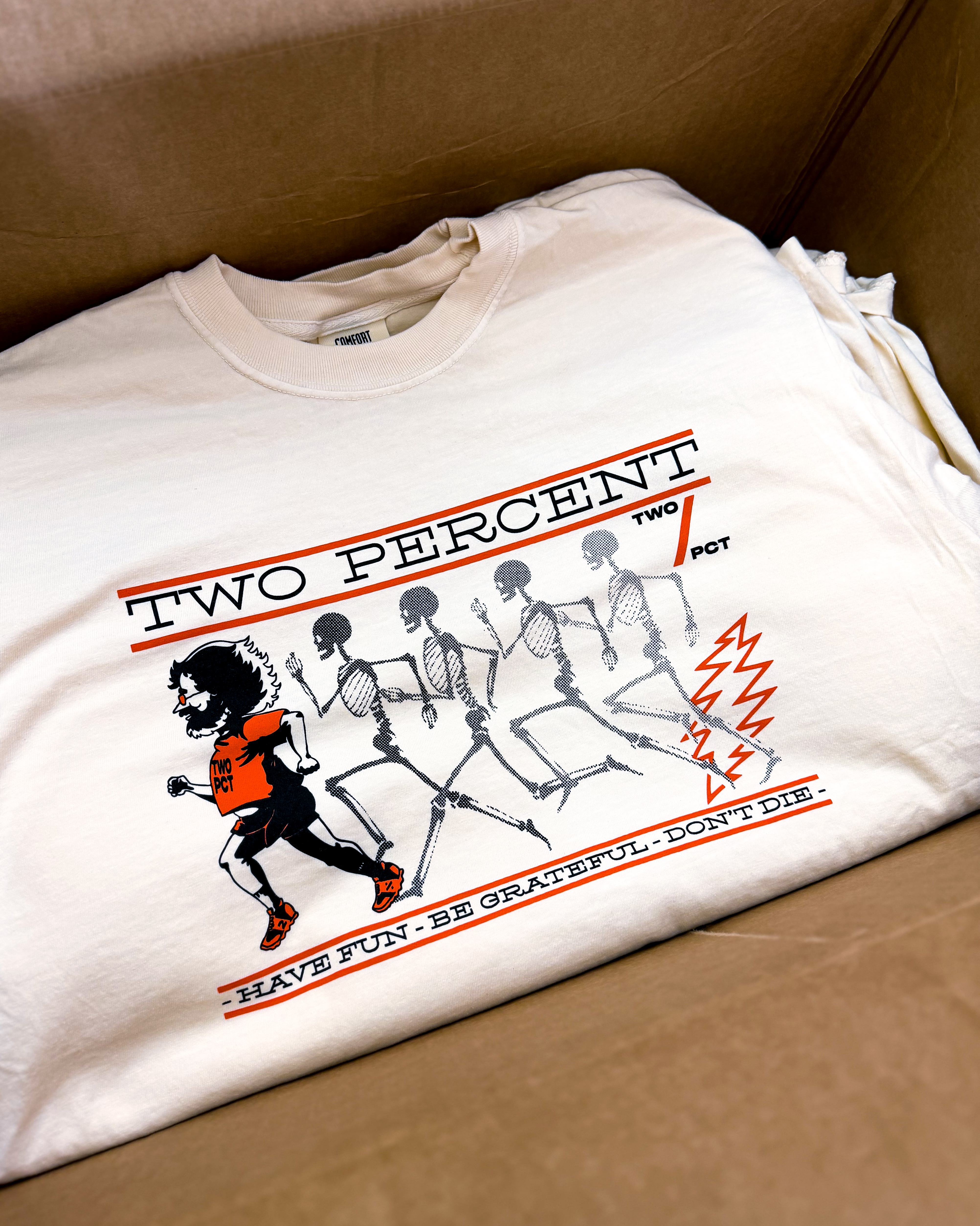 Two Percent custom printed apparel