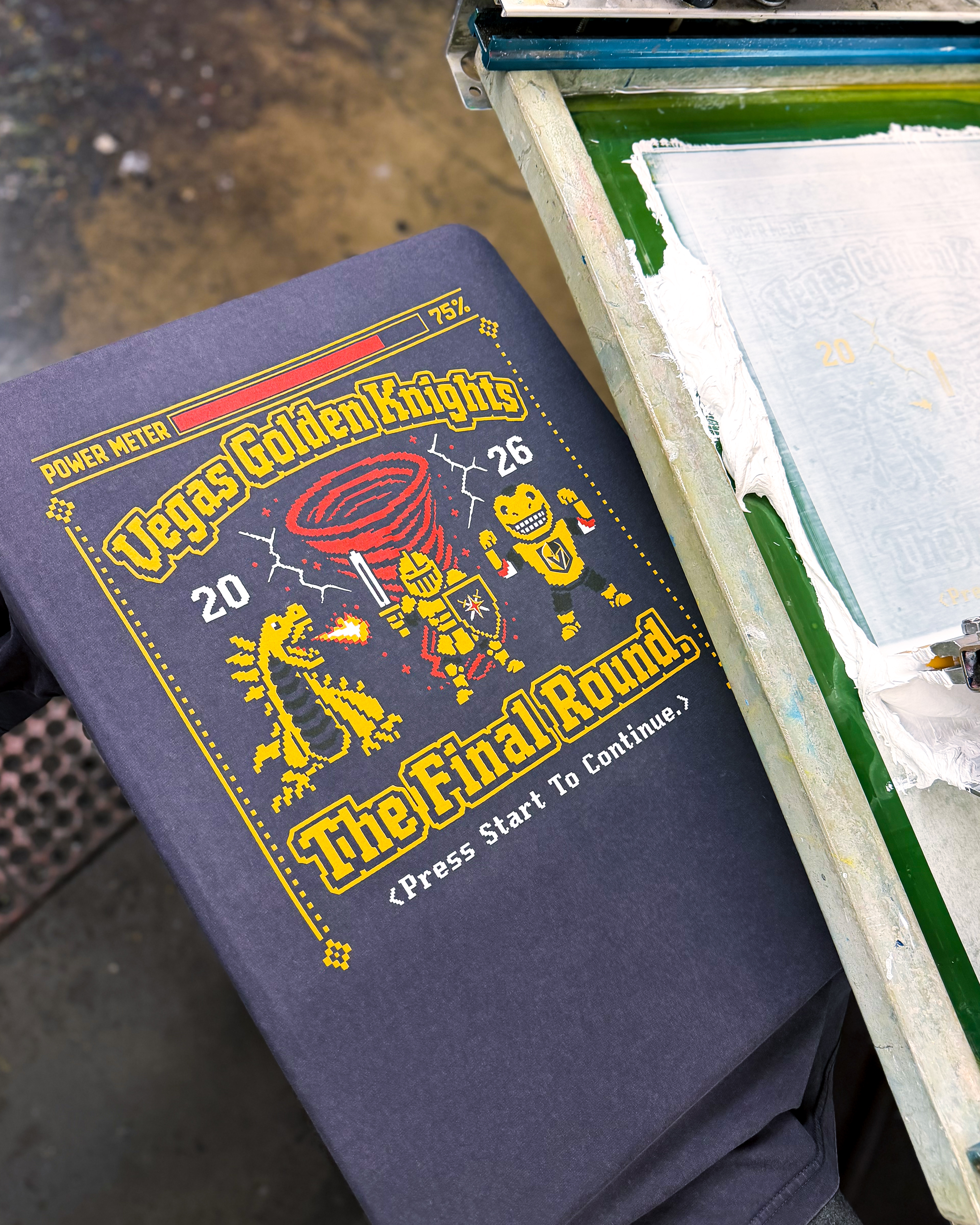 VGK Final Round custom printed apparel